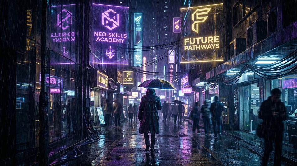 每日大赛赛博朋克风格视频教程封面